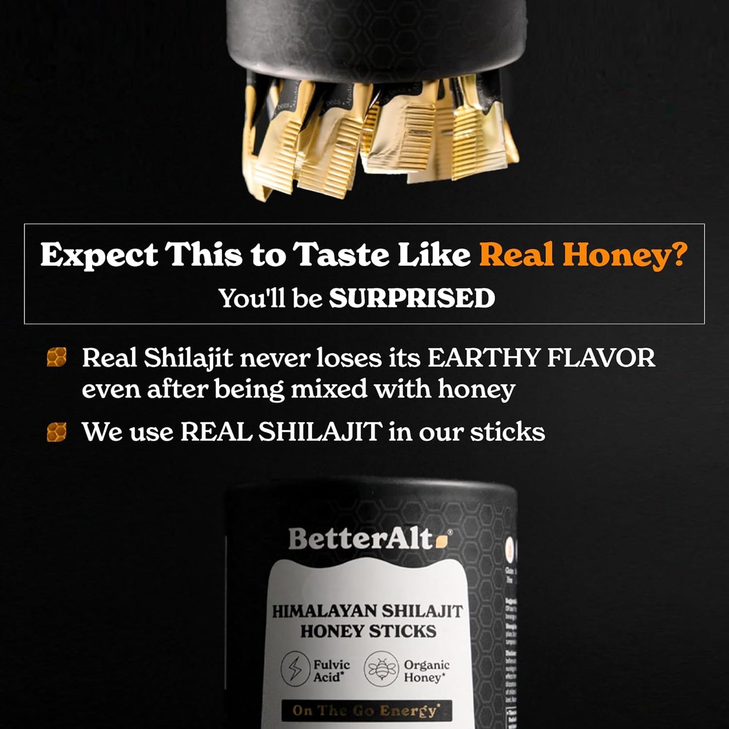 BetterAltâ„¢ Himalayan Shilajit Sticks