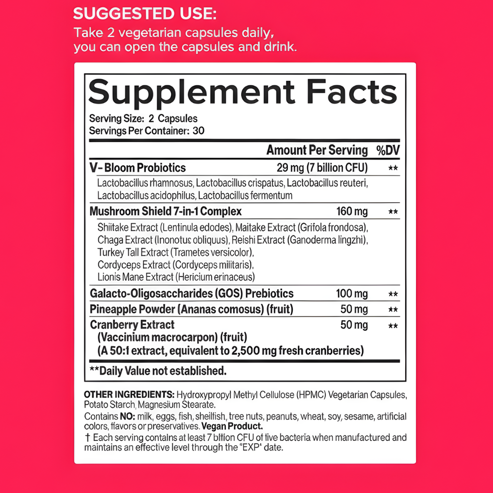 Vaginal Probiotic Capsules