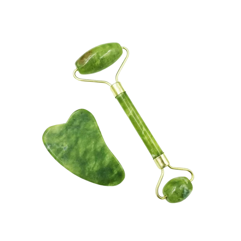Rodillo de jade facial