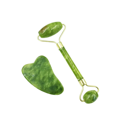 Rodillo de jade facial