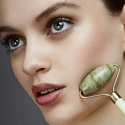 Rodillo de jade facial
