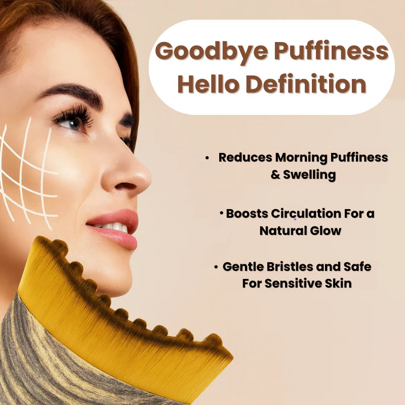 Solvella™ - Cepillo linfático para contorno facial